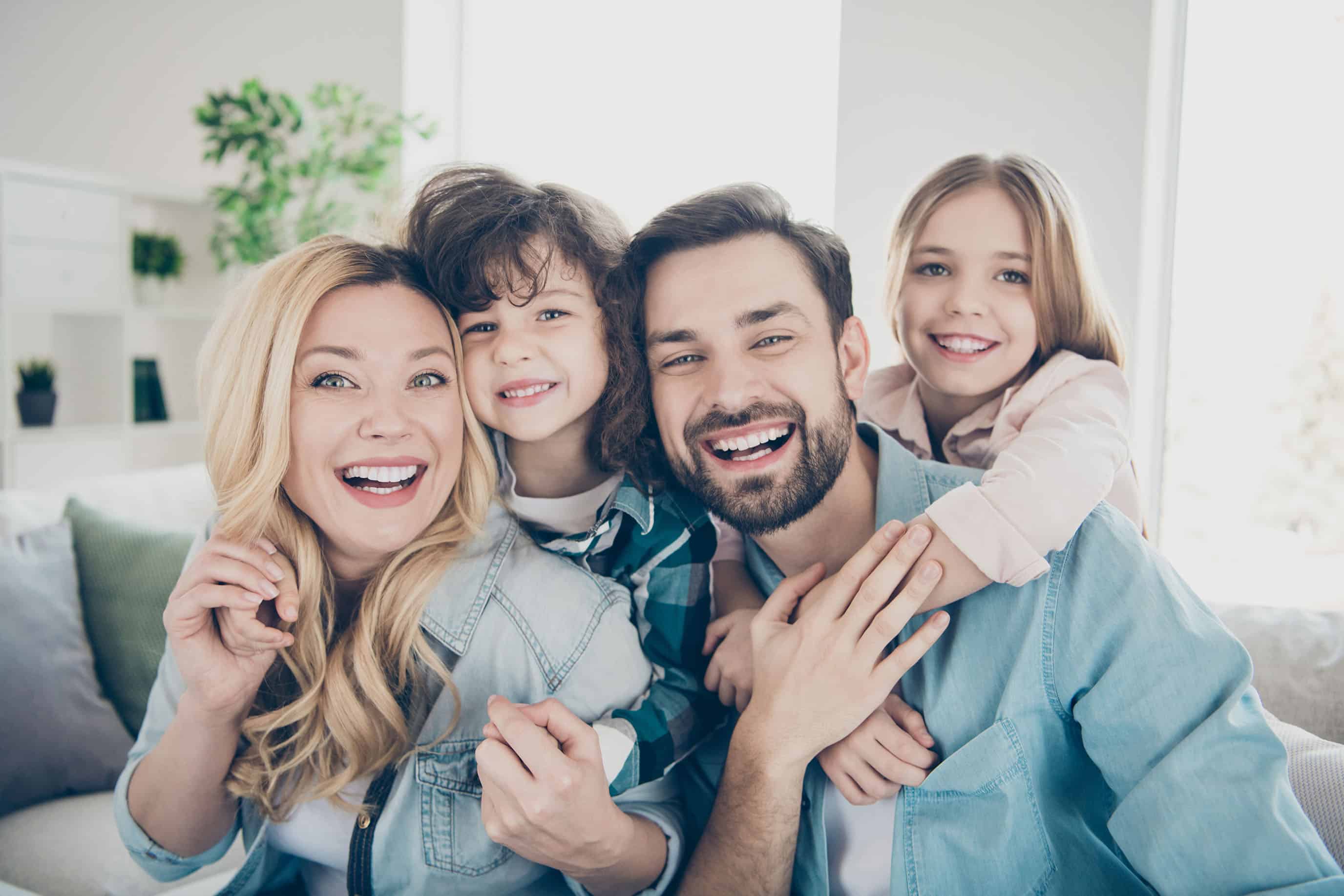 smiling family at Clermont Lakes Dental Care in Clermont FL